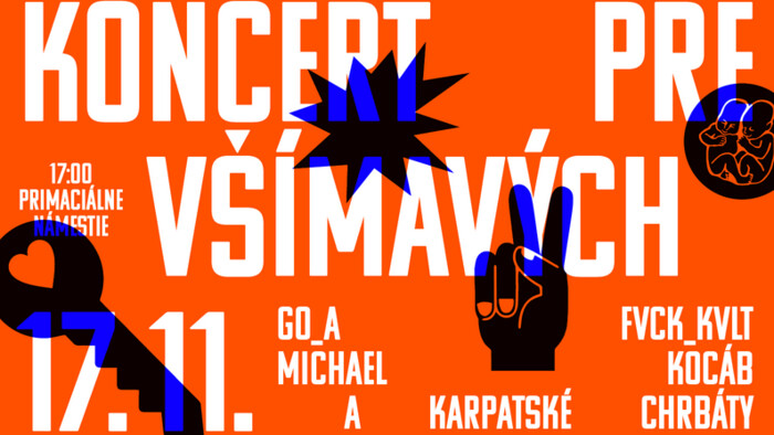Koncert pre všímavých už dnes na Námestí SNP v Bratislave