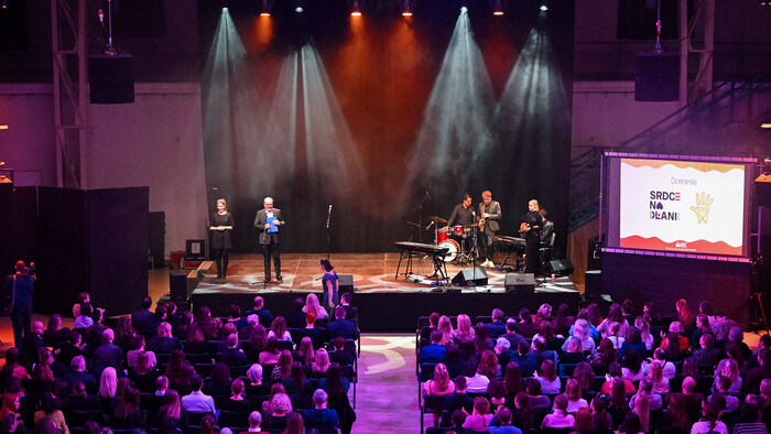 Odovzdali ocenenia Srdce na dlani