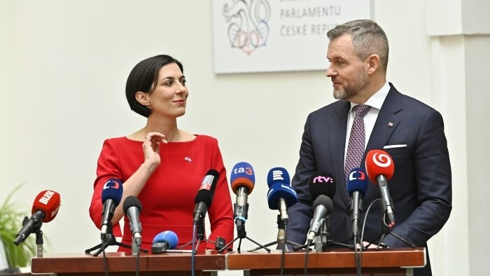 Parlamentspräsident Pellegrini zu Besuch in Prag