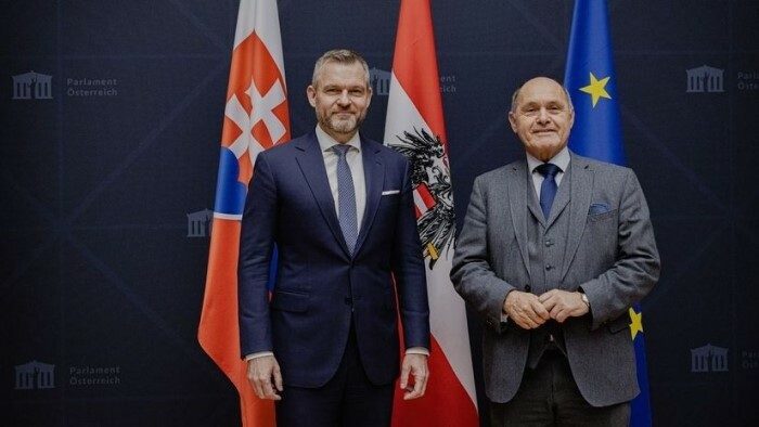 Pellegrini trifft Sobotka: Parlamentschefs sprechen über Ukraine und KI