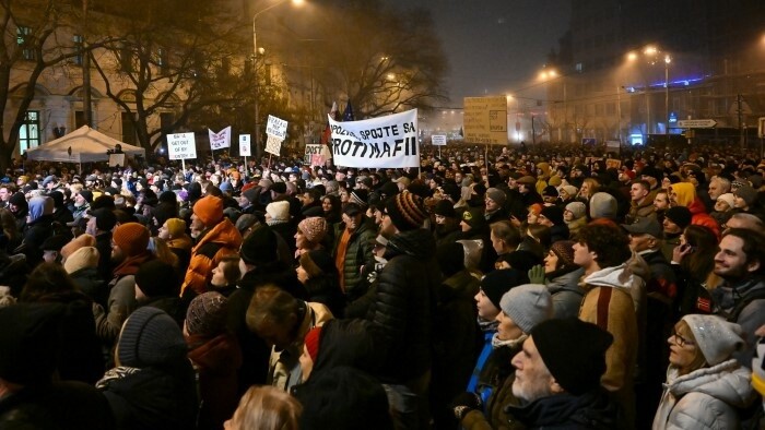 Manifestations en Slovaquie et à Bruxelles contre la suppression du Parquet spécial