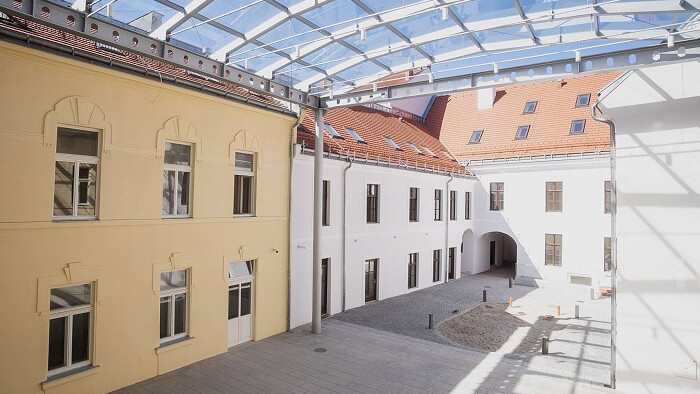 V Trnave vzniklo rekonštrukciou historickej budovy nové kreatívne centrum