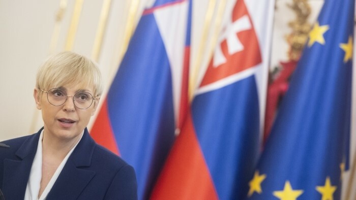 Спикер парламента Пеллегрини принял президента Словении