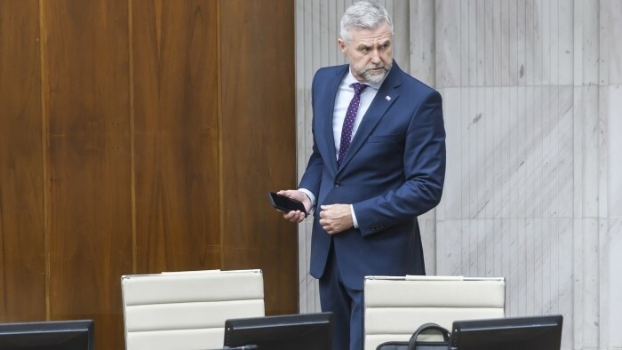 Tibor Gašpar, candidat au poste de chef du SIS