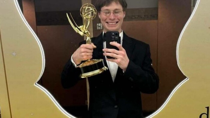 Joven eslovaco recibe importante premio Emmy