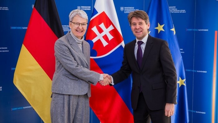 Deutsche Botschafterin im Außenministerium empfangen