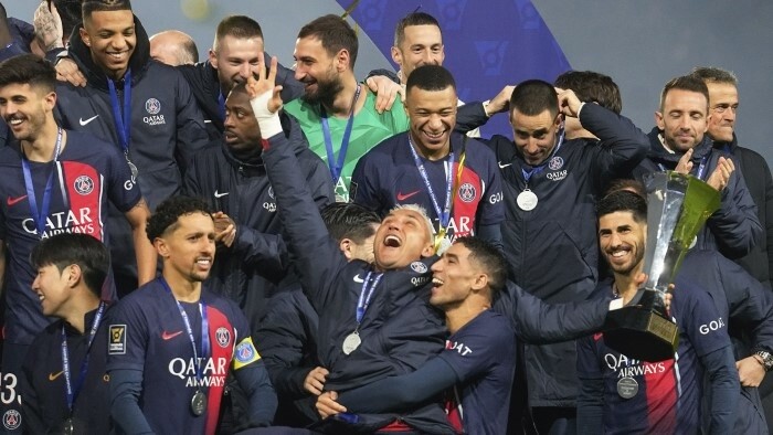 Paris St. Germain mit Milan Škriniar gewinnt den Supercup 