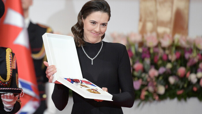 Petra Vlhová dostala štátne vyznamenanie