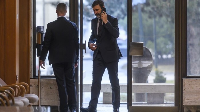 Le chef de la diplomatie à Bruxelles