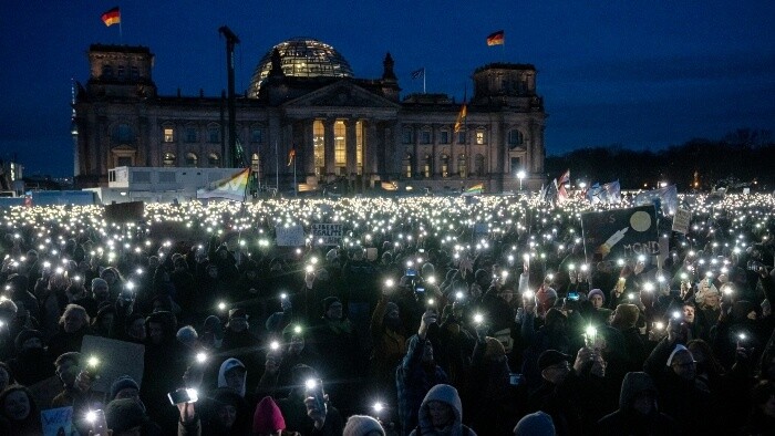 Protesty po celom Nemecku