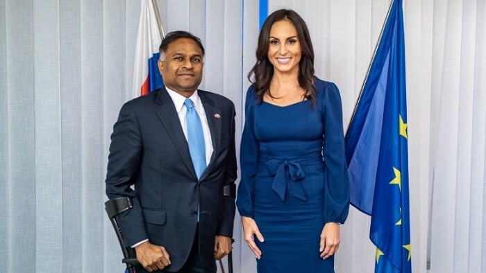 Gesundheitsministerin empfing US-Botschafter Rana 