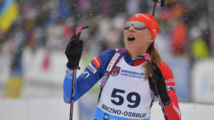 BIATLON: Kuzminová po stíhačke