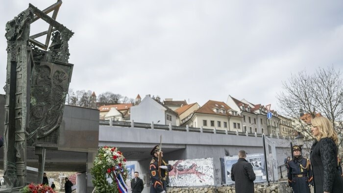 Präsidentin Čaputová warnt am Holocaust-Gedenktag vor Hassreden 