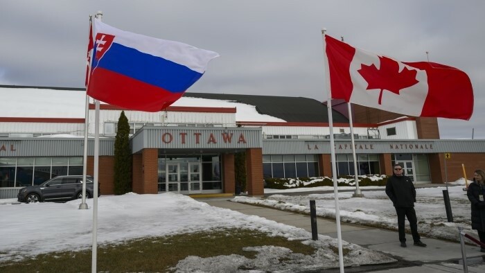 Caputova lands in Canada