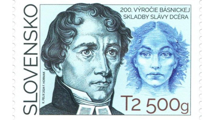 Známka s portrétom Jána Kollára