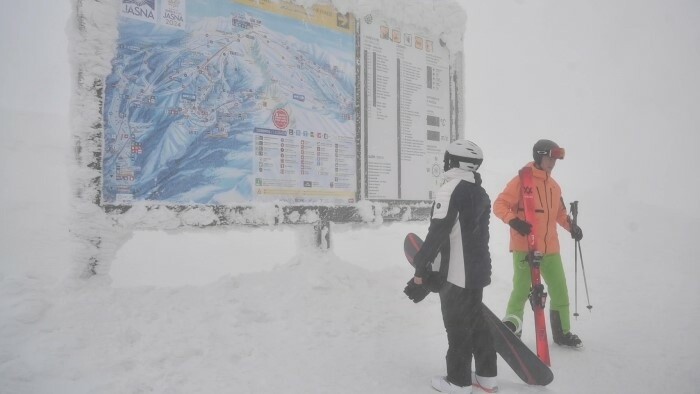 Un ouragan enregistré à Chopok dans les Basses Tatras