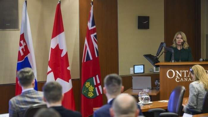 Forum des affaires slovaque-canadien de Toronto