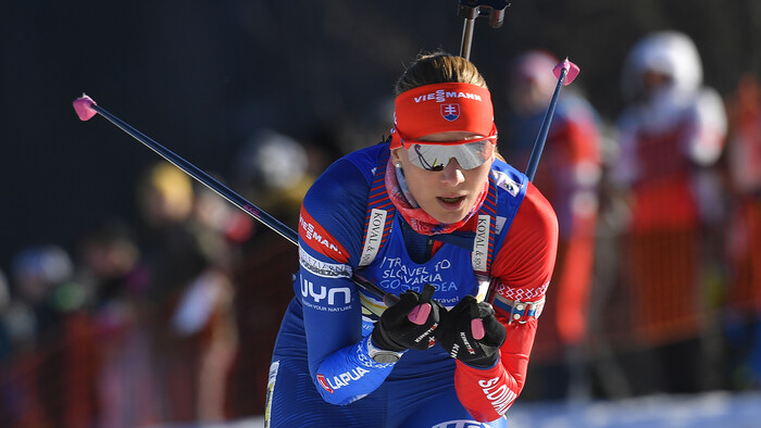 BIATLON: Obdiv Kuzminovej