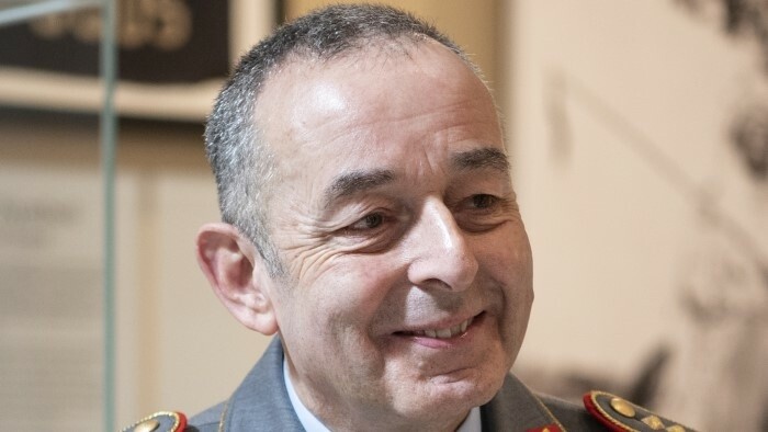 Le général allemand Breuer en Slovaquie