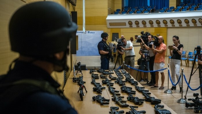 El número de armas en Eslovaquia aumenta en decenas de miles año tras año