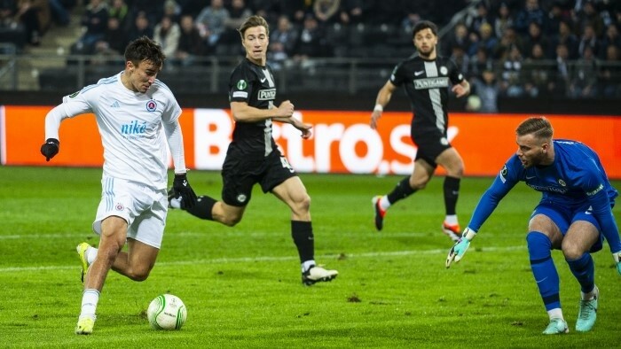 Slovan pierde en el partido de ida del play-off de la Liga Europa Conferencia 