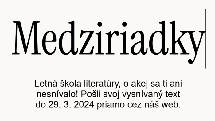 Letná škola Medziriadky spustila prihlasovanie do 15. ročníka