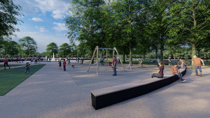 Starý park v Nitre rekonštruujú už viac ako rok