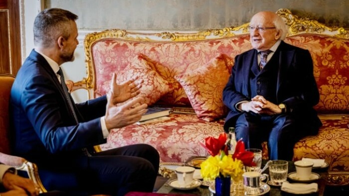 Parlamentspräsident Pellegrini zu Besuch in Irland 
