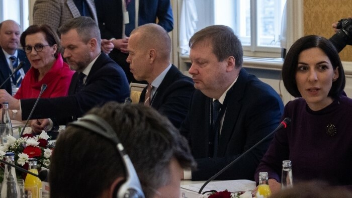 В Праге встретились председатели парламентов стран V4 и Украины
