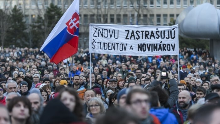 Los eslovacos rinden homenaje en Bruselas a la memoria de Ján Kuciak