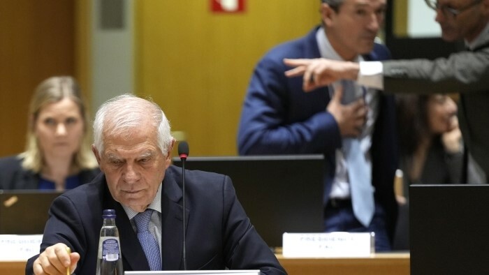 Le secrétaire d’Etat aux Affaires étrangères à Bruxelles 