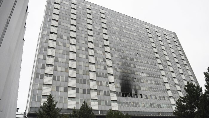 Brand im Universitätskrankenhaus Košice 