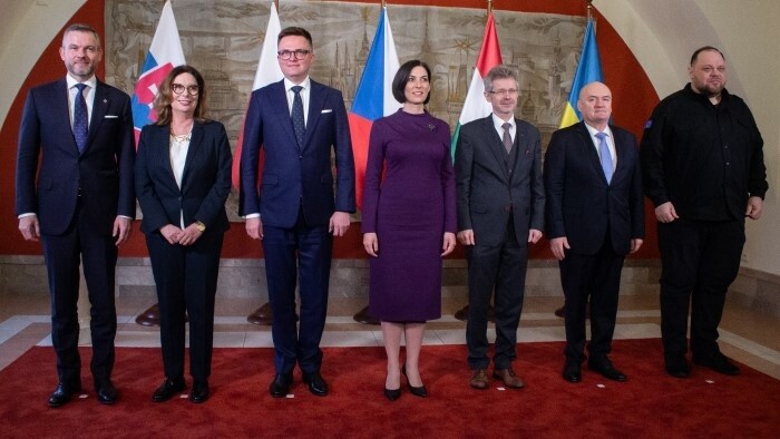 Visegrád-Staaten einigen sich auf weitere Hilfe für die Ukraine