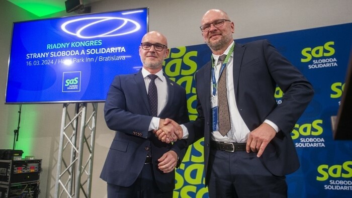 Branislav Gröhling elected new chairman of SaS