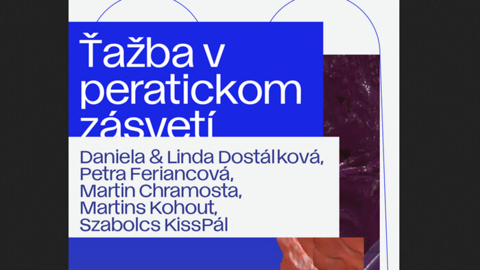 Výstavný projekt Ťažba v peratickom zásvetí v galérii Medium