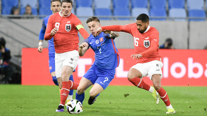 FUTBAL: Dva góly od Rakúšanov