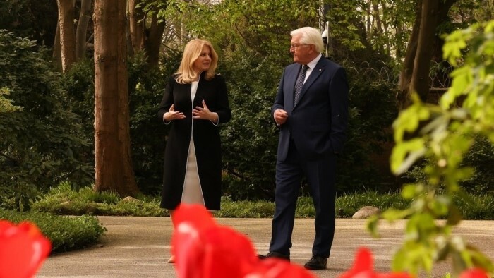 Staatspräsidentin beim Abschiedsbesuch in Deutschland
