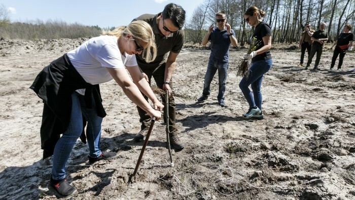 La forêt présidentielle s'agrandit