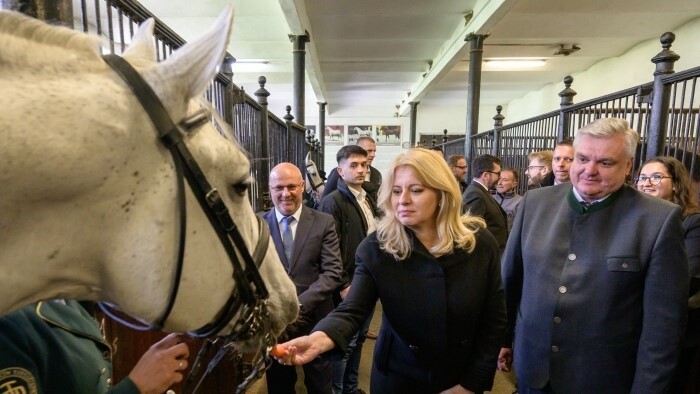 La Presidenta se despide simbólicamente de la región de Nitra 