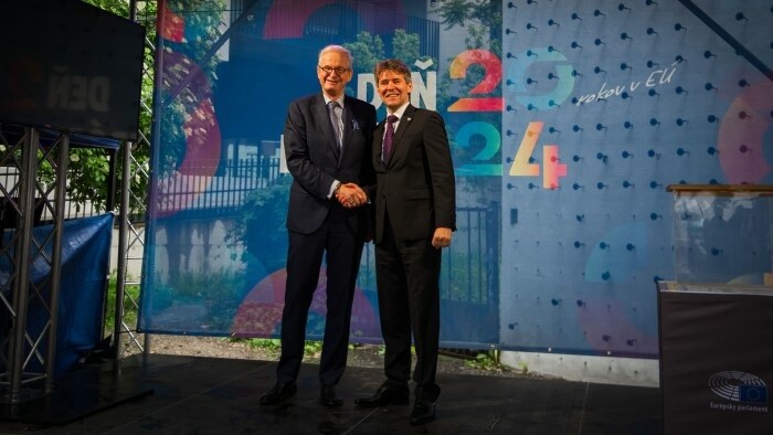 Europatag 2024: Besuch aus Schweden in Košice