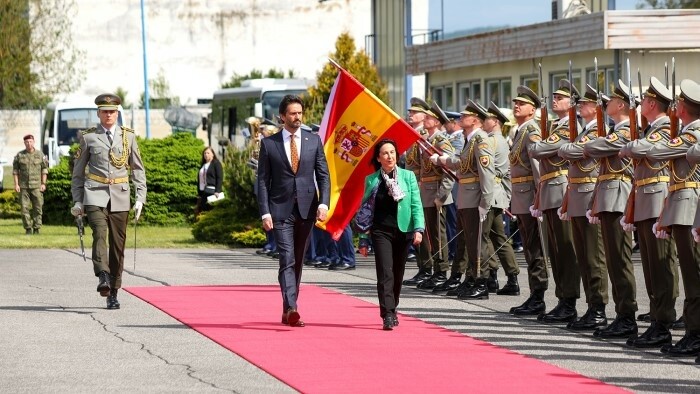 Defensa agradece la contribución española en las unidades OTAN en Eslovaquia