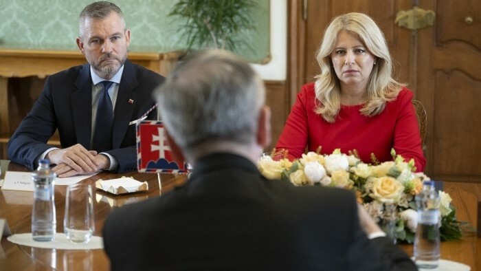 Čaputová y Pellegrini se reunirán con representantes de las iglesias en el Palacio Presidencial