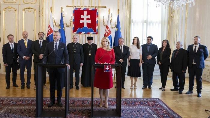 Čaputová y Pellegrini destacan el papel de las iglesias para aliviar tensiones en la sociedad