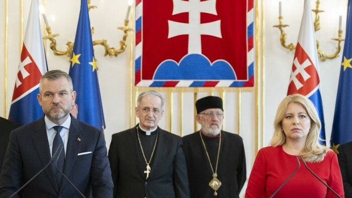 Čaputová und Pellegrini betonen die Rolle der Kirchen in der Gesellschaft