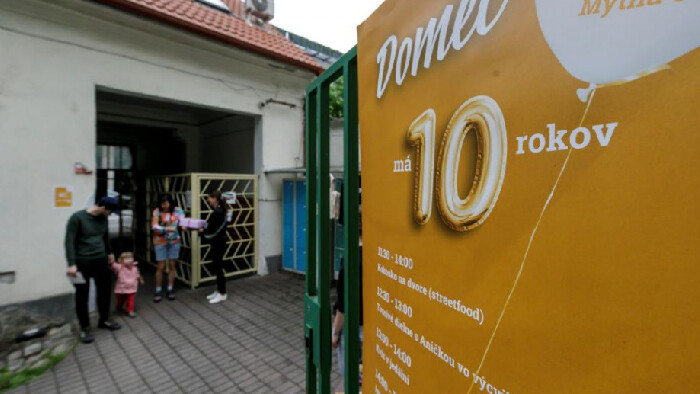 Nízkoprahové denné centrum pre ľudí bez domova Domec oslavuje 10. výročie vzniku