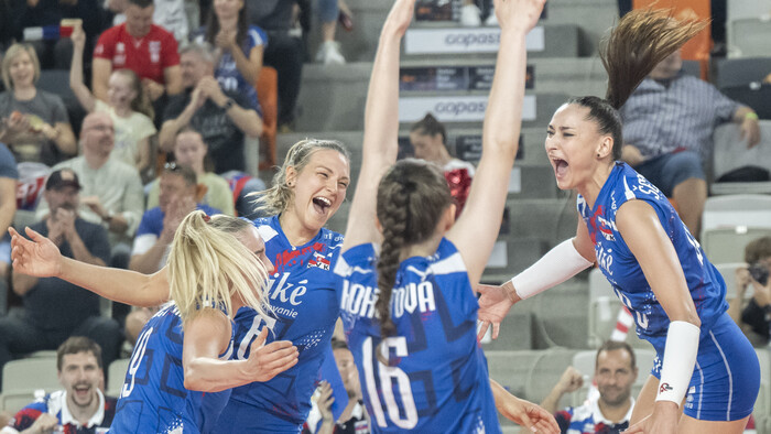 VOLEJBAL: Naše volejbalistky sa so Zlatou Európskou ligou rozlúčili víťazstvom (aktualizované)