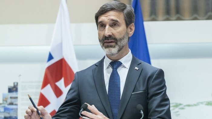 Blanár en Bruselas, en viaje de trabajo de dos días de duración