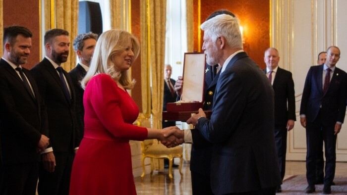 Najvyššie české vyznamenanie pre prezidentku