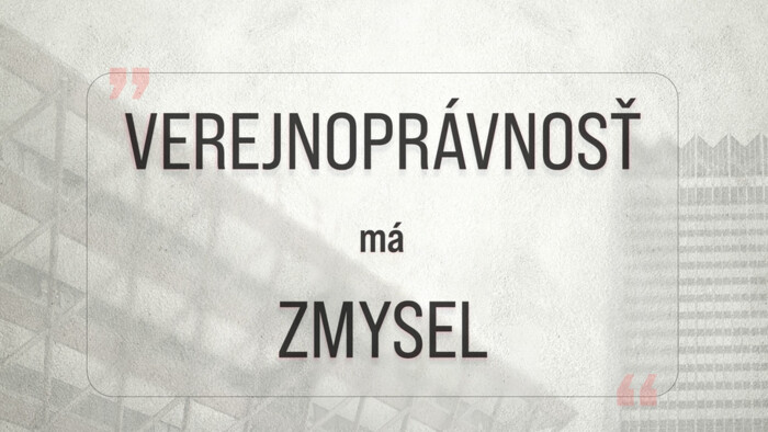 Čo je to verejnoprávnosť?