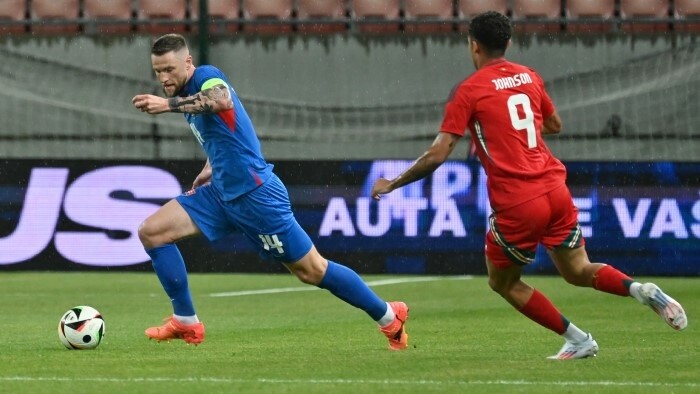 Eslovaquia derrota a Gales en partido preparatorio para la Eurocopa de fútbol